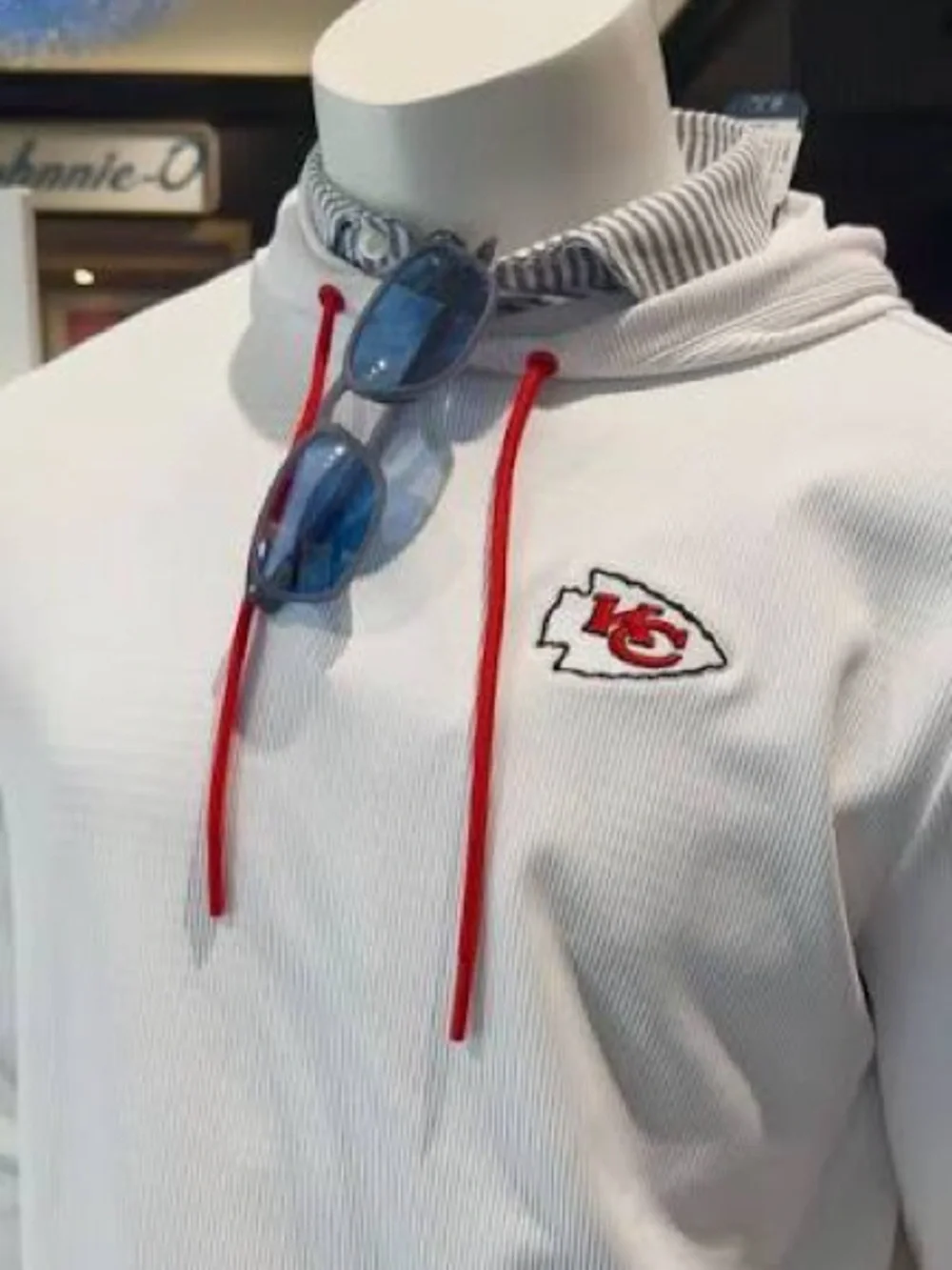 Johnnie-O Chiefs Hoppin Pop Hoodie | NWT | Large | $188 | Performance Stretch